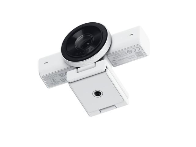Razer 【国内正規品】クリエイター 向け 4K 30 FPS AI ウェブカメラ Kiyo V2 (White Edition) RZ19-05370200-R3M1返品種別A