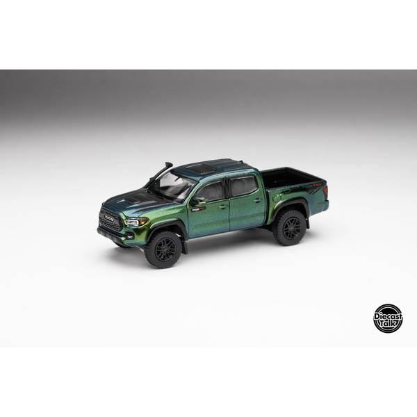 ゲインコーププロダクツ 1/64 Toyota Tacoma TRD PRO Magic Green DiecastTalk特注品【DTGSPC10】ミニカー  返品種別B