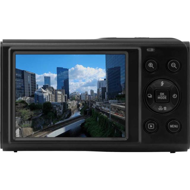 aiwa JA5-DCM0003(BK) コンパクトデジタルカメラ「aiwa cam DCB-2」（ブラック）アイワ[JA5DCM0003BK] 返品種別A_1