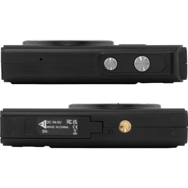 aiwa JA5-DCM0003(BK) コンパクトデジタルカメラ「aiwa cam DCB-2」（ブラック）アイワ[JA5DCM0003BK] 返品種別A_3