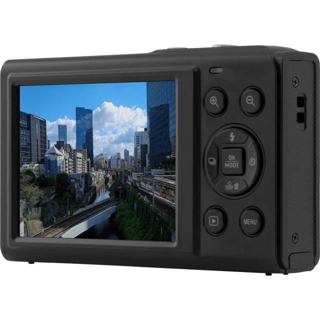 aiwa JA5-DCM0003(BK) コンパクトデジタルカメラ「aiwa cam DCB-2」（ブラック）アイワ[JA5DCM0003BK] 返品種別A_7