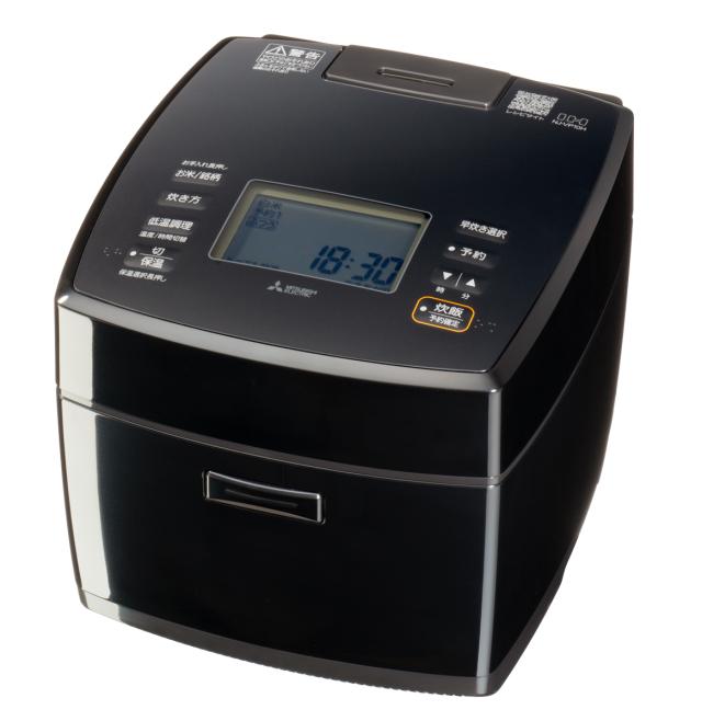 三菱 NJ-VP18H-B IHジャー炊飯器（1升炊き）　黒曜（こくよう）MITSUBISHI　備長炭　炭炊釜[NJVP18HB] 返品種別A