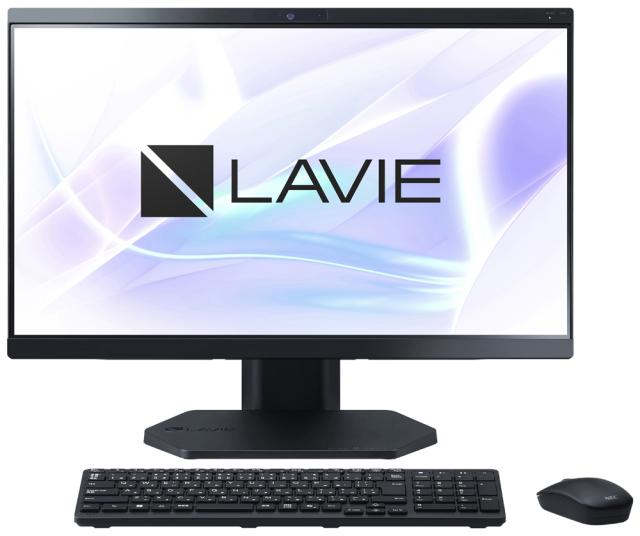 NEC｜エヌイーシー PC-A2356LAB-J-B 一体型デスクトップパソコン LAVIE A23【Joshinオリジナル】(23.8型/Core i5 1335U/メモリ 16GB/SSD 1TB/DVD/Office)ファインブラック[PCA2356LABJB] 返品種別A