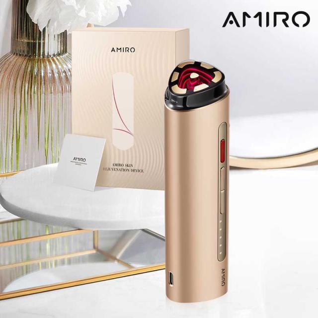 AMIRO ARF001AA RF美顔器（ゴールド）seesea Japan(シーシージャパン