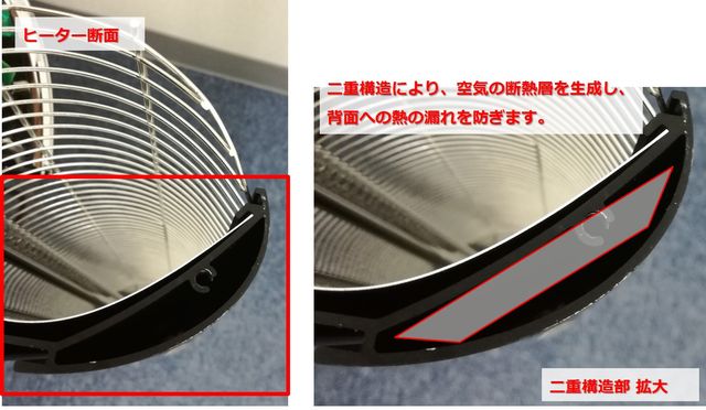 クレスター 電気ストーブ【カーボンヒーター】 HEAT-A-101SSH返品種別A