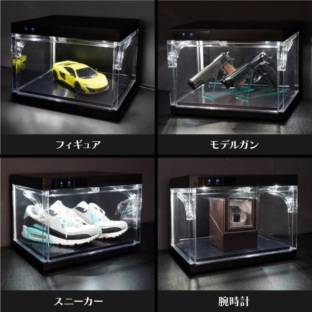 サンコーレアモノ EBOX24HBK 自動開閉プレミアムショーケース[EBOX24HBK] 返品種別A_4