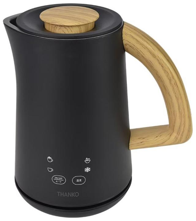 サンコーレアモノ MLKF25HBK 電動ミルクフロッサー（500ml）THANKO ラテハグ[MLKF25HBK] 返品種別A