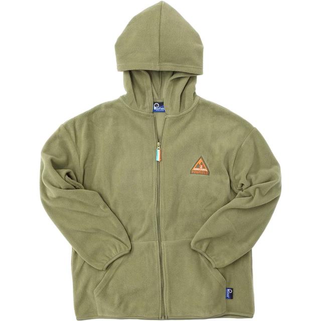 Penfield(ペンフィールド) 20254829-KHK-XL Penfield×ゆるキャン△ LADYS 刺繍マイクロフリースパーカー（カーキ(エナ)・サイズ：XL）[20254829KHKXL] 返品種別A