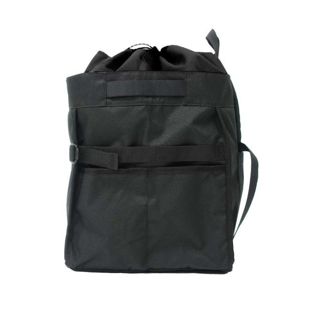 OUTDOOR PRODUCTS プレミアム ロゴテープ バスケット リュック2（ブラック1） アウトドアプロダクツ 22469006-BLK1返品種別A_2