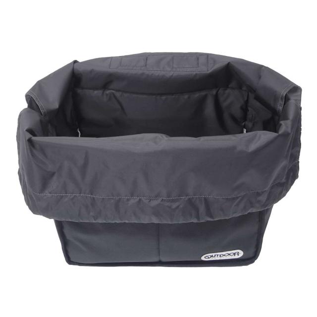 OUTDOOR PRODUCTS プレミアム ロゴテープ バスケット リュック2（ブラック1） アウトドアプロダクツ 22469006-BLK1返品種別A_3