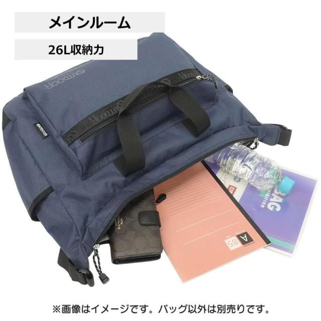 OUTDOOR PRODUCTS 22469039-NVY2 ロゴテープ ラージショルダーバッグ