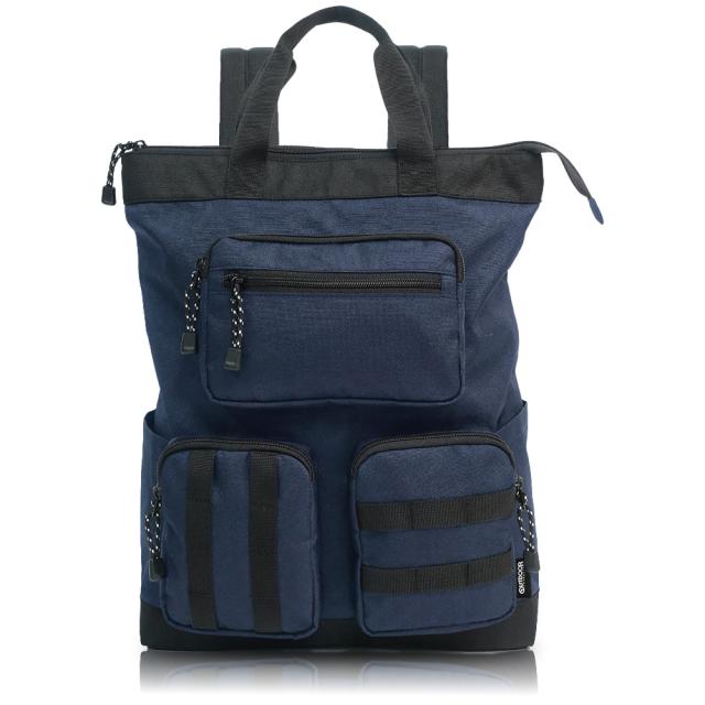 OUTDOOR PRODUCTS 22469121-NVY エクスプローラー トートリュック（ネイビー）アウトドアプロダクツ[22469121NVY] 返品種別A