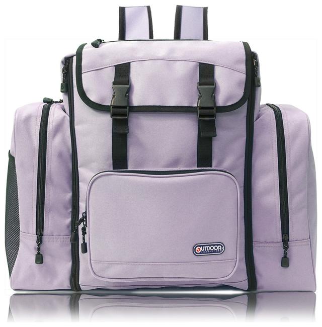 OUTDOOR PRODUCTS 22469026-GRP ルミナス ホリデーキャンプリュック（グレープ）アウトドアプロダクツ[22469026GRP] 返品種別A