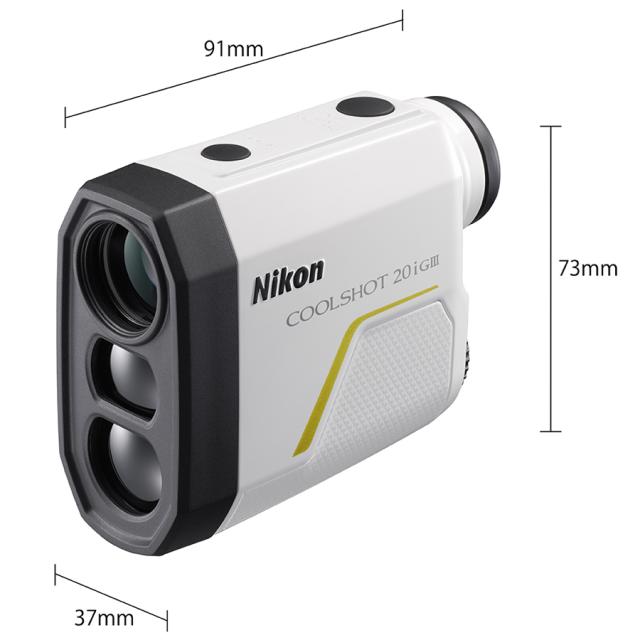 ニコン LCS20IG3 携帯型レーザー距離計「COOLSHOT 20i GIII」Nikon クールショット[LCS20IG3] 返品種別A_6