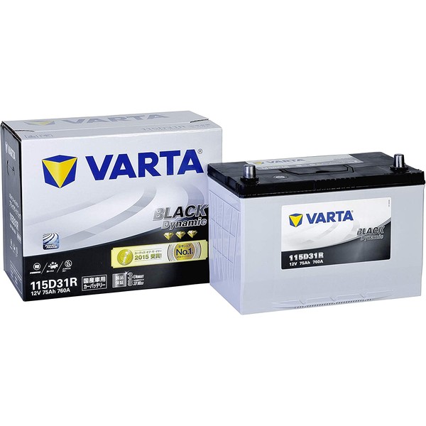 VARTA 115D31R-VARTA 国産車用バッテリー　充電制御車対応【他商品との同時購入不可】ブラックダイナミック[115D31RVARTA] 返品種別B 19,870円
