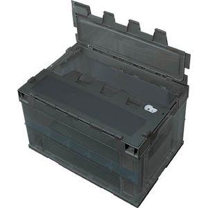 積水テクノ成型 5LRFSOD ロック付フタ一体型オリコン　OC-50L　OD折りたたみコンテナ[5LRFSODシミズテクノ] 返品種別B