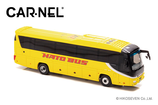 CAR-NEL 1/64 はとバス (031号車) いすゞ ガーラ スーパー