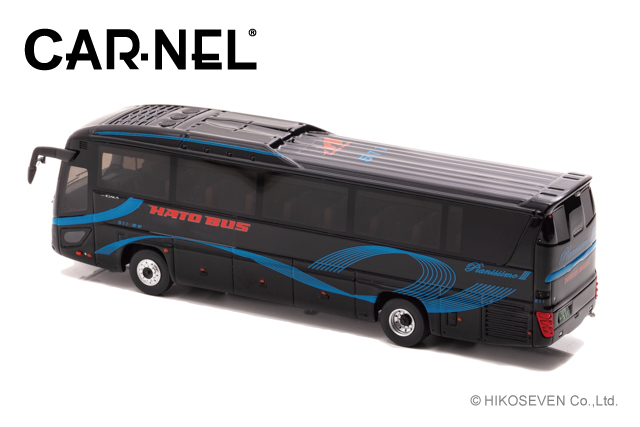 CAR-NEL 1/64 はとバス ピアニシモIII サファイア (511号車) いすゞ ガーラ スーパーハイデッカー【CN640036】ミニカー 返品種別B