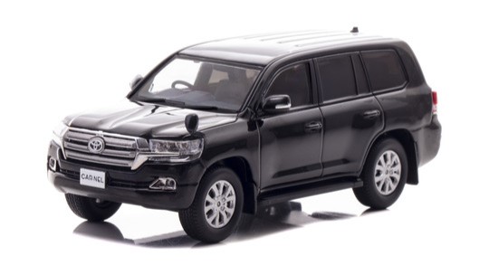 京商 1/43 トヨタ ランドクルーザー ZX ブラック Amazon | 京商