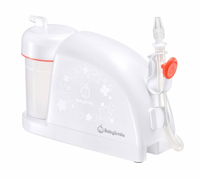 シースター S-504 電動鼻水吸引器（ピーチ色）SEASTAR　babysmile　メルシーポット　電動式可搬型吸引器[S504] 返品種別A｜au  PAY マーケット