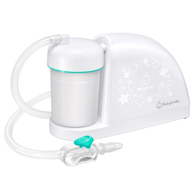 シースター S-504GR 電動鼻水吸引器（グリーン）SEASTAR　babysmile　メルシーポット　電動式可搬型吸引器[S504GR] 返品種別A