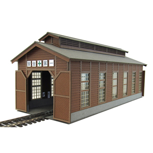 さんけい 1/80 情景シリーズ 機関庫【MK05-44】組立キット  返品種別B
