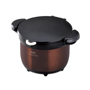 サーモス KBG-3000-CBW 【IH対応】真空保温調理器 20cm 3.0L クリア