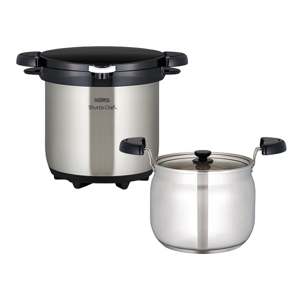 新品】サーモス 真空保温調理器シャトルシェフ 4.5L KBG4500 CS 【公式