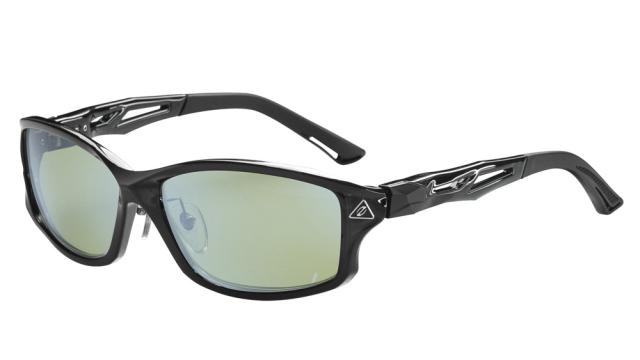 ZEQUE F-1924 ステルス フレームカラー：クリアブラック(イーズグリーン/ブルーミラー)ゼクー STELTH[F1924ZEQUE] 返品種別A