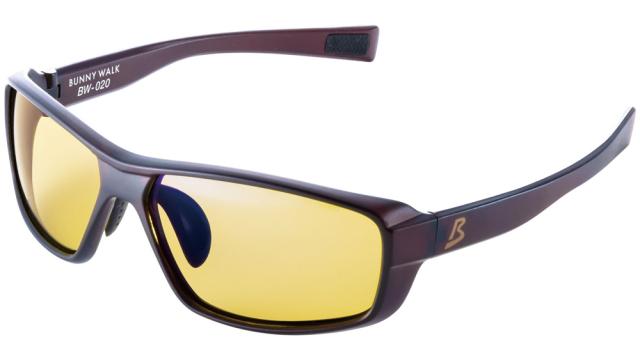 BUNNYWALK BW-0206Y BW-020 フレームカラー：クリアブラウン(YELLOW ナイトグラス)バニーウォーク[BW0206YBUNNYWALK] 返品種別A