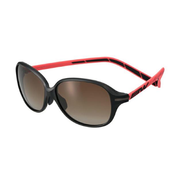 BUNNYWALK BW-029 フレームカラー：マットブラック/レッド(ブラウン-H)グラデーション偏光 バニーウォーク BW-0291H返品種別A