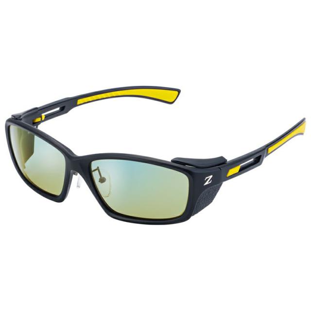 ZEQUE F-1978 フーバー フレームカラー：マットブラック/イエロー(イーズグリーン/ブルーミラー)ゼクー HOVER[F1978ZEQUE] 返品種別A