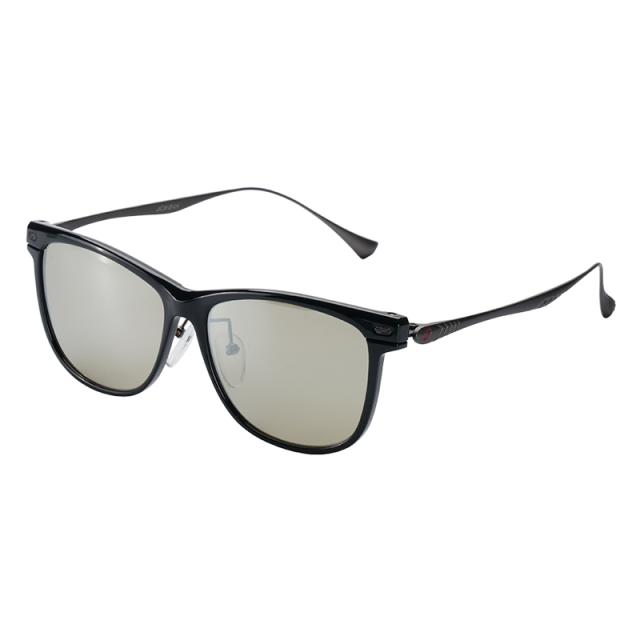 ZEQUE ジョニー フレームカラー：グロスブラック/ガンメタル(トゥルービュースポーツ/シルバーミラー) ゼクー JONNY F-2224返品種別A