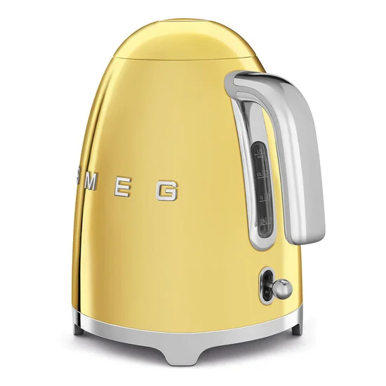 smeg KLF03GOJP 電気ケトル　1.7L　ゴールドSMEG[KLF03GOJP] 返品種別A