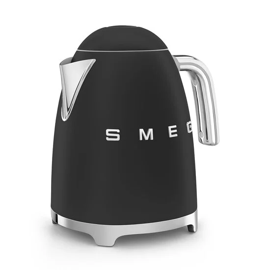smeg KLF03BLMJP 電気ケトル　1.7L　マットブラックSMEG[KLF03BLMJP] 返品種別A