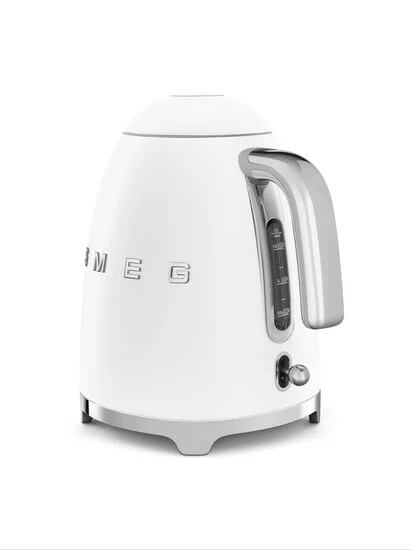 smeg KLF03WHMJP 電気ケトル　1.7L　マットホワイトSMEG[KLF03WHMJP] 返品種別A
