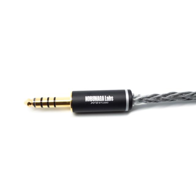 ノブナガラボ NLC-KMG ヘッドホンリケーブル(1.2m)【MMCX⇔4.4mm5極バランス】雲隠(くもがくれ)NOBUNAGA LABS[NLCKMG] 返品種別A_2