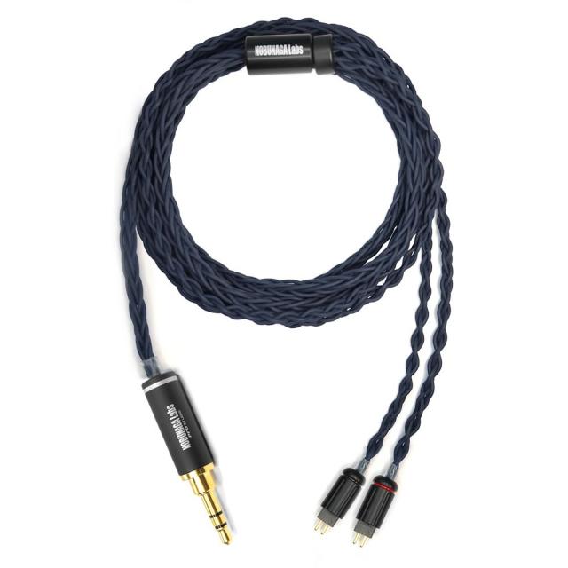 ノブナガラボ ヘッドホン用リケーブル(1.2m)【2pin⇔3.5mmステレオミニ】CORVUS(コーヴァス) NOBUNAGA Labs Prism NLP-CVS返品種別A