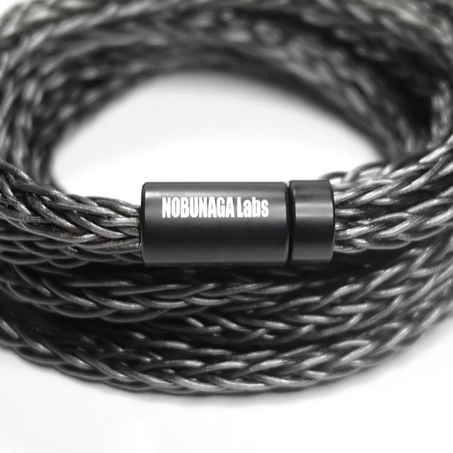 ノブナガラボ ヘッドホンリケーブル(1.2m)【MMCX⇔4.4mm5極バランス】雲隠 鎧(くもがくれ がい) NLC-KMG-GAI返品種別A_3