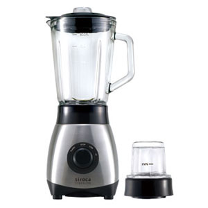 シロカ SJM-180G ミル付きミキサー　シルバーsiroca crossline[SJM180G] 返品種別A