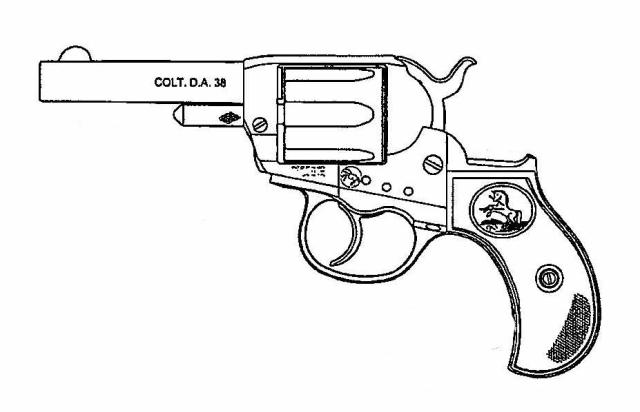 ハートフォード コルト・ライトニング・シェリフス 3.5インチモデル M1877 リボルバー ヘビーウエイト 発火モデルガン 完成品モデルガン 返品種別B