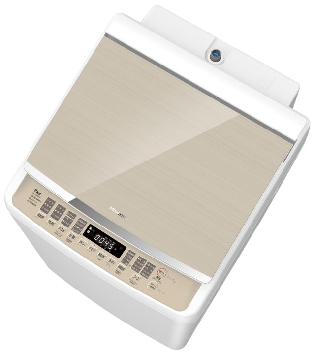 近隣地域限定送料無料❗️ 美品　Hisense 2023年製　8kg 洗濯機 ハイセンス (標準設置無料 設置Aエリアのみ) 8.0kg 全自動洗濯機