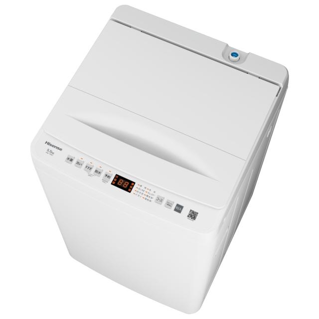 ハイセンス HW-T55J 5.5kg 全自動洗濯機Hisense[HWT55J] 返品種別A