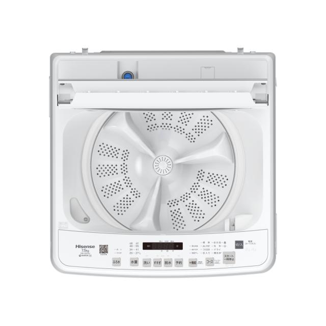 ハイセンス HW-DG75J 7.5kg 全自動洗濯機Hisense[HWDG75J] 返品種別A