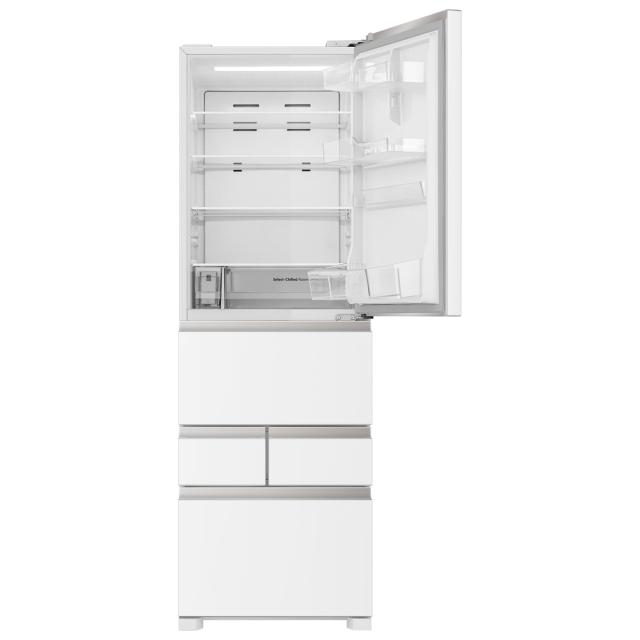 ハイセンス HR-DC450KW 450L 5ドア冷蔵庫（シルクホワイト）【右開き