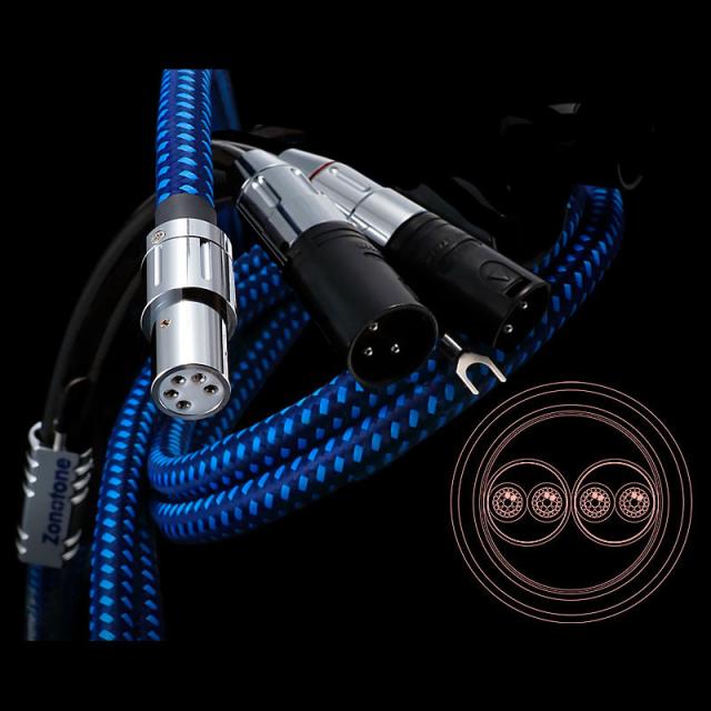 ゾノトーン SHUPREME-TW-1(SXLR) フォノケーブルストレート5Pin端子⇔XLR1.5mZonotone[SHUPREMETW1SXLR] 返品種別A