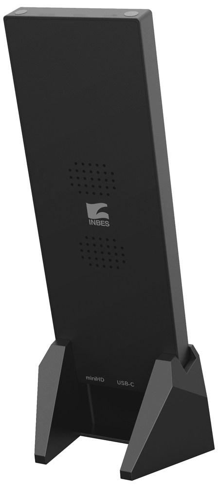 INBES｜インベス 縦型液晶ディスプレイ(7.8型/IPS/400×1280/60Hz/HDMI/USB TYPE-C)(ブラック) VM-784返品種別A_2