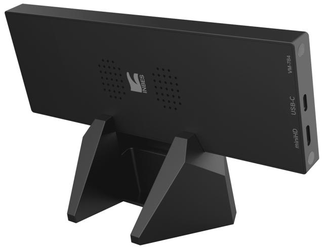 INBES｜インベス 縦型液晶ディスプレイ(7.8型/IPS/400×1280/60Hz/HDMI/USB TYPE-C)(ブラック) VM-784返品種別A_4