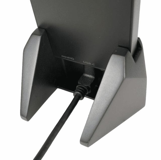 INBES｜インベス 縦型液晶ディスプレイ(7.8型/IPS/400×1280/60Hz/HDMI/USB TYPE-C)(ブラック) VM-784返品種別A_7