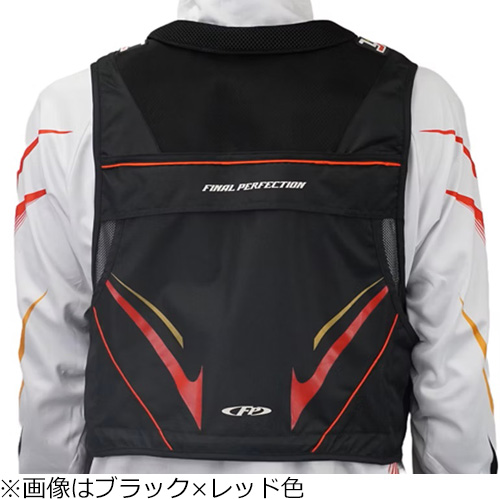 エクセル FP-5180/BKRD/3L 鮎ベスト 3Lサイズ（ブラック×レッド）FINAL PERFECTION[FP5180BKRD3L] 返品種別A
